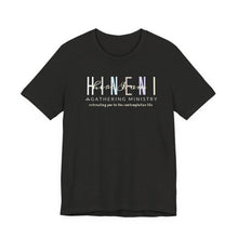Load image into Gallery viewer, Belle soft Fall colors multi Hineni logo T-Shirt