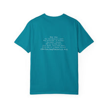 Load image into Gallery viewer, Comfort Colors Tshirt Retreating You Hineni Logo with back Hey You