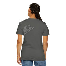 Load image into Gallery viewer, Comfort Colors Tshirt Retreating You Hineni Logo with back Hey You