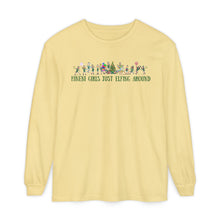 Load image into Gallery viewer, Just elfing around- comfort colors Long Sleeve T-Shirt