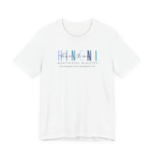 Load image into Gallery viewer, Belle soft Fall colors multi Hineni logo T-Shirt