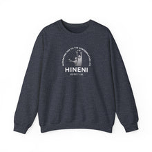 Load image into Gallery viewer, Hineni Retreating You QR Sweatshirt – 'Here I Am'