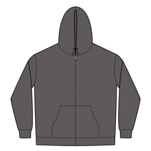 Load image into Gallery viewer, Hineni Here I Am Logo with back quote Women's Full-Zip Hoodie