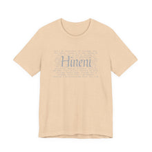 Load image into Gallery viewer, Bella soft- heathered colors - Hineni paragraph logo- with back
