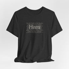 Load image into Gallery viewer, Bella Soft Hineni Tee paragraph front only neutral colors