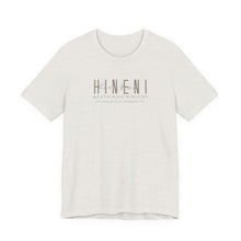 Load image into Gallery viewer, Bella soft - Hineni Logo on natural colors - heathered with back