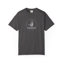Load image into Gallery viewer, Comfort Colors Tshirt Retreating You Hineni Logo with back Hey You