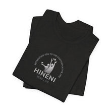 Load image into Gallery viewer, Bella soft Tee- Hineni -Here I am Short Sleeve T‑Shirt