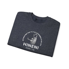 Load image into Gallery viewer, Hineni Retreating You QR Sweatshirt – 'Here I Am'