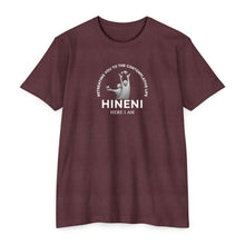 Load image into Gallery viewer, Heathered Hineni Retreating You "Here I Am" T-Shirt