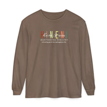 Load image into Gallery viewer, Fall Hineni Logo Comfort Colors Long Sleeve Tee