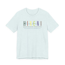 Load image into Gallery viewer, Bella Soft Tee with Colorful Hineni Logo - light colors
