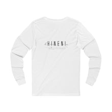 Load image into Gallery viewer, Hineni Here I am Breathe In & Out Long Sleeve Tee