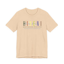 Load image into Gallery viewer, Belle soft Fall colors multi Hineni logo T-Shirt