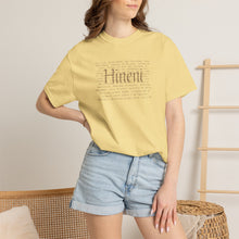 Load image into Gallery viewer, Hineni Here I am Paragraph with back print