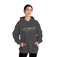 Load image into Gallery viewer, Dark with white Hineni Facilitator Unisex Heavy Blend™ Hooded Sweatshirt