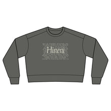 Load image into Gallery viewer, Women's Garment-Dyed Mid-Length Crewneck Sweatshirt