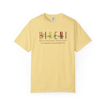 Load image into Gallery viewer, Comfort Colors Hineni Fall Tshirt with Jesus Mercy on Back