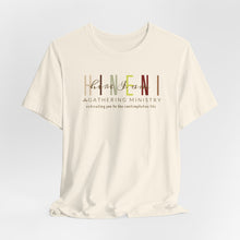 Load image into Gallery viewer, Belle soft Fall colors multi Hineni logo T-Shirt
