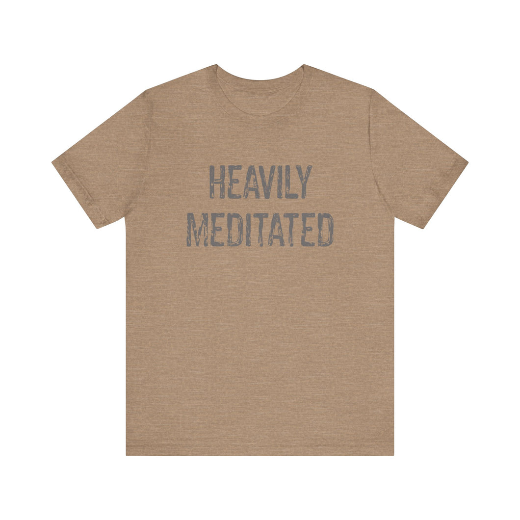 Heavily Meditated Hineni Unisex Jersey Short Sleeve Tee