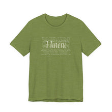 Load image into Gallery viewer, Bella soft- heathered colors - Hineni paragraph logo- with back
