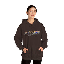 Load image into Gallery viewer, Dark with white Hineni Facilitator Unisex Heavy Blend™ Hooded Sweatshirt
