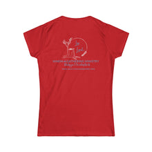 Load image into Gallery viewer, Hineni Logo- Retreating you to the Contemplative Life Women's Tee
