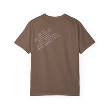 Load image into Gallery viewer, Comfort Colors Tshirt Retreating You  Hineni Logo with back Hey You
