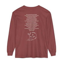 Load image into Gallery viewer, Fall Hineni Logo Comfort Colors Long Sleeve Tee
