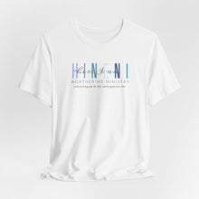 Load image into Gallery viewer, Belle soft Fall colors multi Hineni logo T-Shirt
