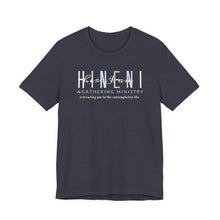 Load image into Gallery viewer, Bella Soft Hineni Colorful logo in dark color Short Sleeve Tees
