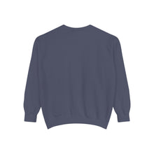 Load image into Gallery viewer, Hineni Awakening Retreat Garment-Dyed Sweatshirt design front only
