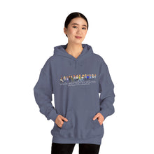 Load image into Gallery viewer, Dark with white Hineni Facilitator Unisex Heavy Blend™ Hooded Sweatshirt
