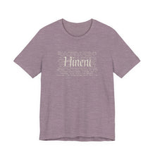 Load image into Gallery viewer, Bella soft- heathered colors - Hineni paragraph logo- with back
