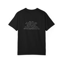 Load image into Gallery viewer, Comfort Colors Tshirt Retreating You  Hineni Logo with back Hey You
