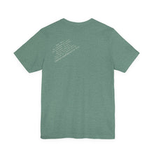 Load image into Gallery viewer, Bella soft- heathered colors - Hineni paragraph logo- with back
