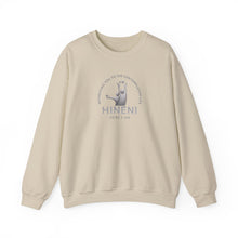 Load image into Gallery viewer, Hineni Retreating You QR Sweatshirt – 'Here I Am'
