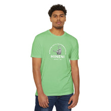 Load image into Gallery viewer, Heathered Hineni Retreating You "Here I Am" T-Shirt
