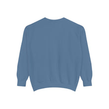 Load image into Gallery viewer, Hineni Awakening Retreat Garment-Dyed Sweatshirt design front only
