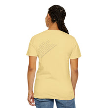 Load image into Gallery viewer, Comfort Colors Tshirt Retreating You  Hineni Logo with back Hey You
