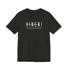 Load image into Gallery viewer, Bella soft - Hineni Logo on natural colors - heathered with back
