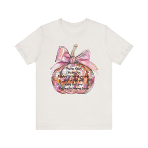 Disco Pumpkin Dancing Queen Unisex Jersey Short Sleeve Tee