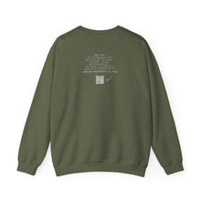 Load image into Gallery viewer, Hineni Retreating You QR Sweatshirt – 'Here I Am'
