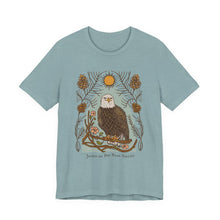 Load image into Gallery viewer, Bella soft Eagle Proverbs 30:18-19 for Jackie in natural colors with back verse
