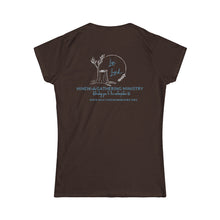 Load image into Gallery viewer, Hineni Logo- Retreating you to the Contemplative Life Women's Tee
