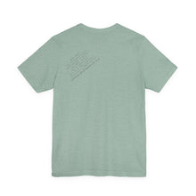 Load image into Gallery viewer, Belle Soft Heather Retreating you Hineni shirt with back
