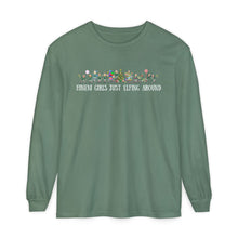 Load image into Gallery viewer, Just elfing around- comfort colors Long Sleeve T-Shirt
