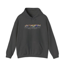 Load image into Gallery viewer, Dark with white Hineni Facilitator Unisex Heavy Blend™ Hooded Sweatshirt
