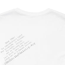 Load image into Gallery viewer, Bella soft- neutral Hineni Paragraph logo- back
