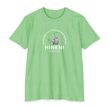 Load image into Gallery viewer, Heathered Hineni Retreating You "Here I Am" T-Shirt
